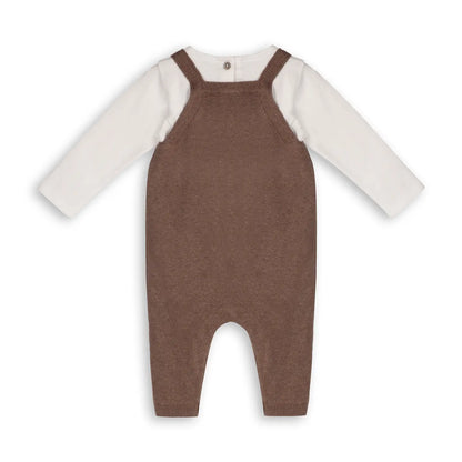 Buddy Bear Overalls & Bodysuit Set