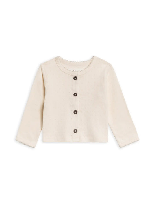 Chloe Pointelle Cardigan